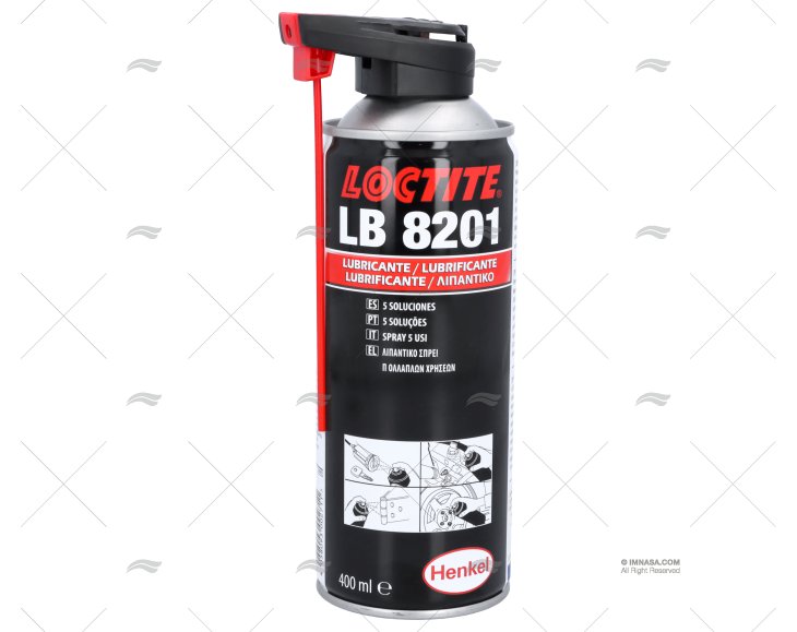 LUBRIFICANTE 8201 GERAL  400ml SPRAY LOCTITE