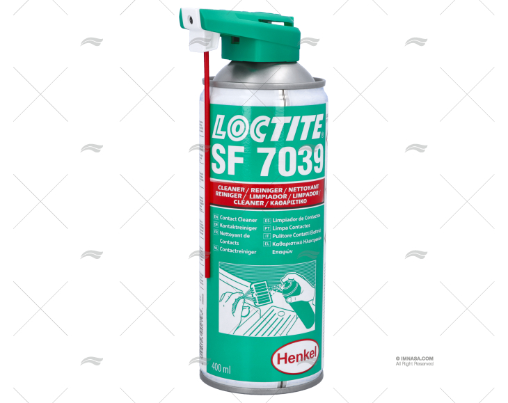 LIMPADOR 7039 CONTACTOS 400ml SPRAY LOCTITE