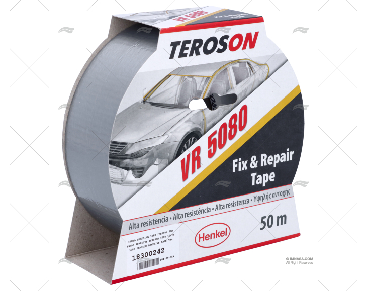 RUBAN ADHÉSIF 5080 TEROSON 50mts LOCTITE