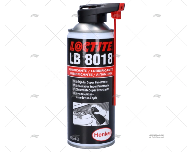 DISOSSIDANTE SBLOCCANTE 8018 SUPER. 400ml LOCTITE