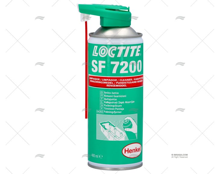 LIMPIADOR QUITAJUNTAS 7200 400ml SPRAY LOCTITE