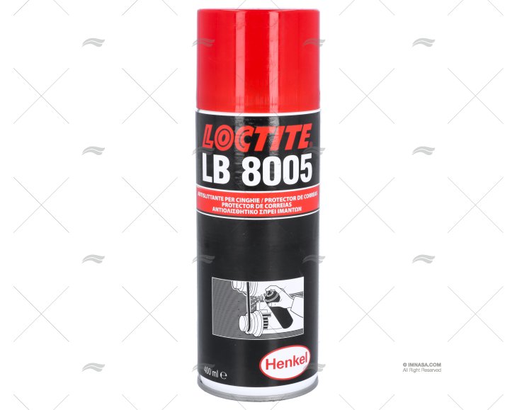 PROTECTOR CORREAS 400ml 8005 LOCTITE