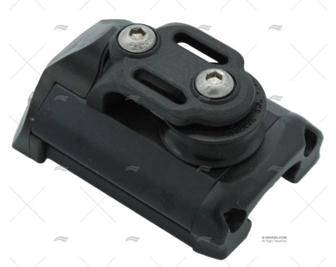 TOPE DE 1 ROLDANA LINEA DE CONTROL NEGRO LEWMAR