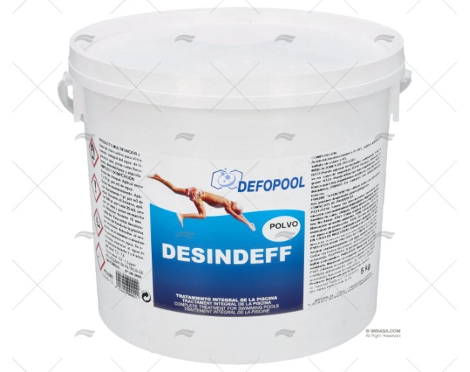 DESINFETANTE PÓ - BIDÃO 5kg   (tr6)