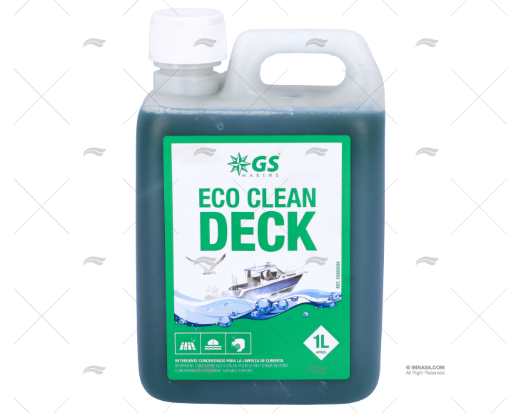 SABÃO ECOCLEAN CONVÉS  1L VERDE CONVÉS IMNASA