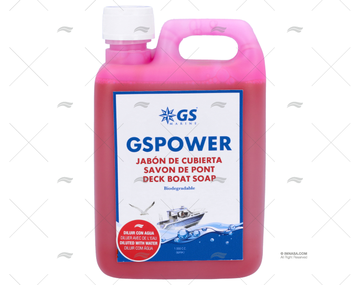 SABÃO ECOCLEAN CONVÉS  1L ROSA GS COBERTA IMNASA