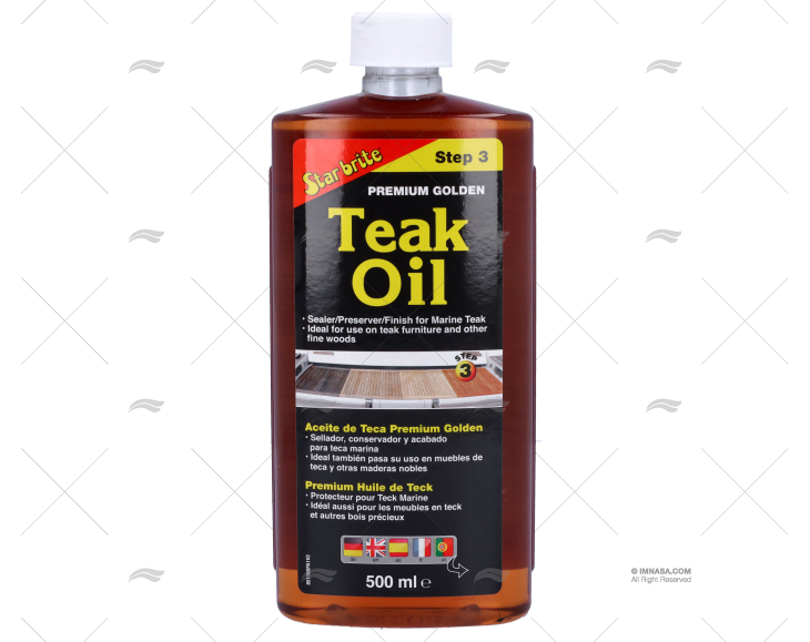 OLIO TEAK 0,50L GOLDEN STAR BRITE