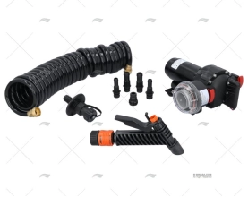 KIT DE LAVAGEM COM BOMBA 12V 19L/M 5 BAR JOHNSON - SPX