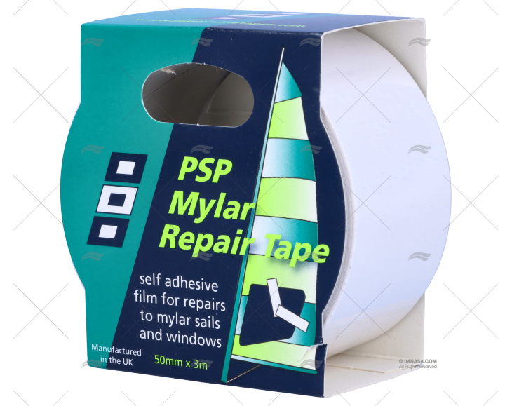 CINTA REPARAÇÃO VELAS MYLAR 50mmx3m PSP TAPES