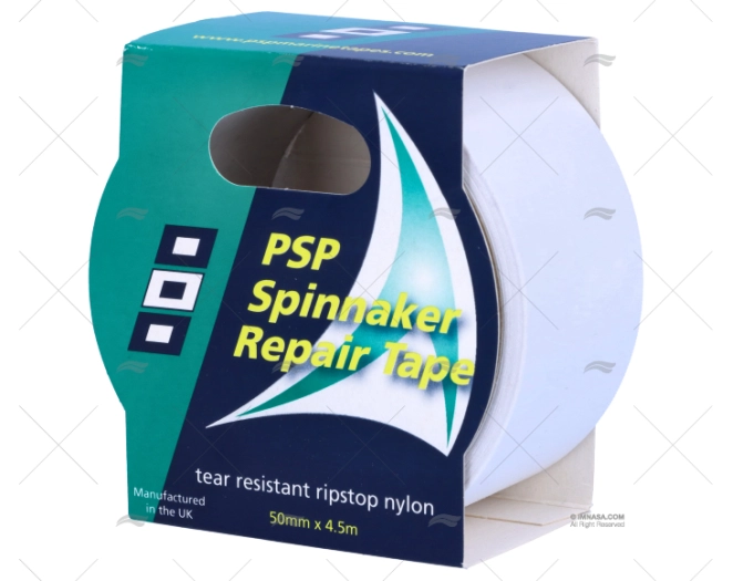 SPINNAKER REPAIR TAPE WHITE 50mm/4,5m PSP TAPES