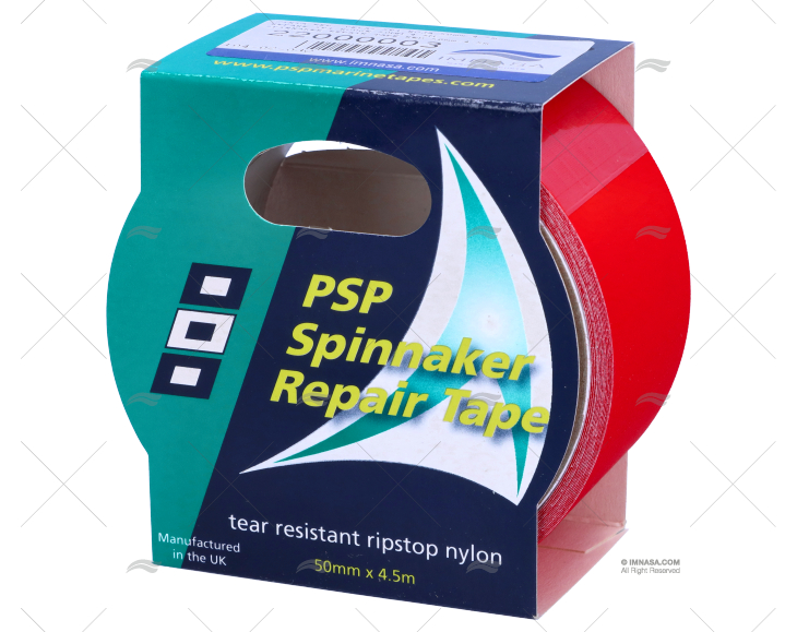 SPINNAKER REPAIR TAPE RED 50mm/4,5m