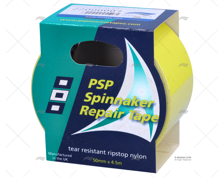 NASTRO RIP. VELE SPI GIALLO 50mm/4,5m PSP TAPES
