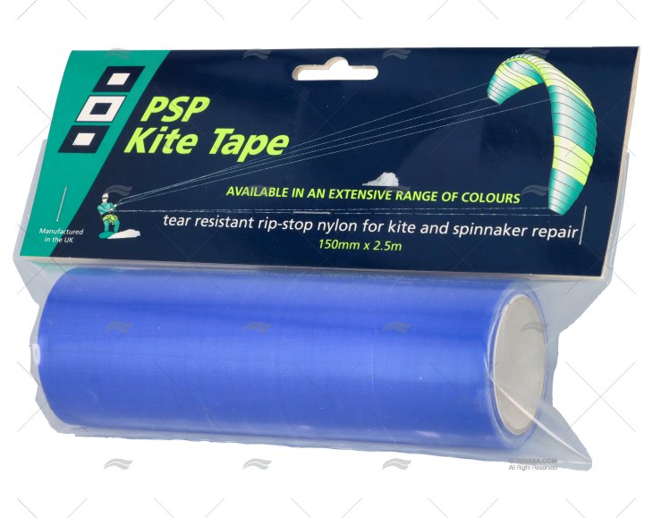 NASTRO RIPARAZIONE VELE SPI BLU 150mm x 2,5m PSP TAPES