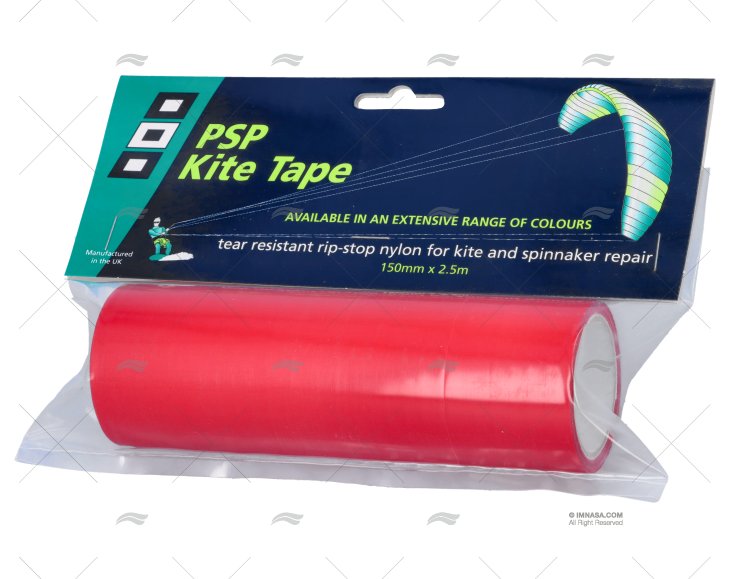 NASTRO RIPARAZIONE VELE SPI ROSSA 150mm x 2,5m PSP TAPES