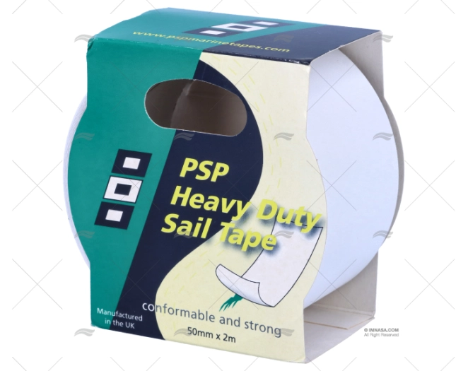 NASTRO RINFORZATO P/VELE 50mm BIANCO PSP TAPES