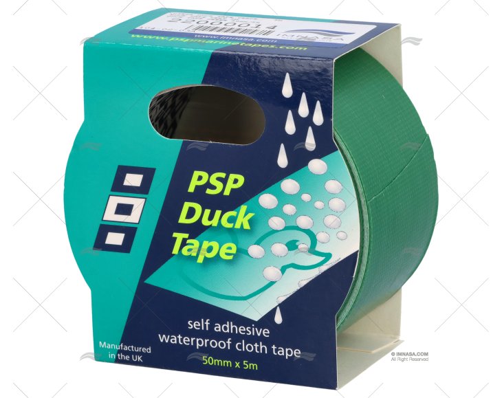 NASTRO AMERICANO 50mmx 5m VERDE PSP TAPES