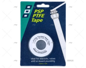 PTFE TAPE WHITE 12mm/12m PSP TAPES