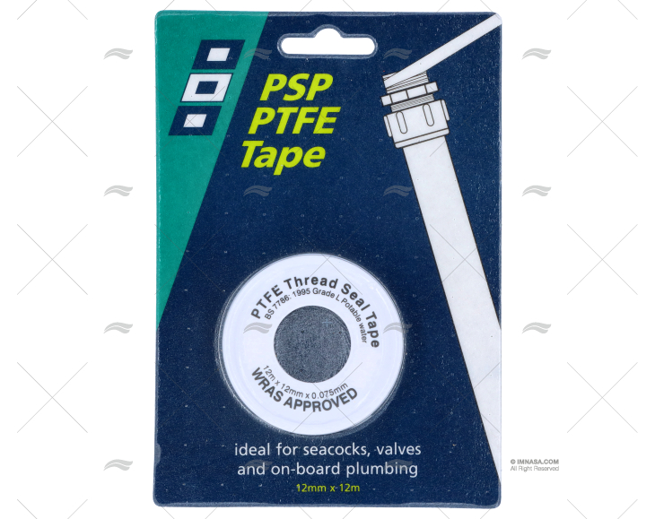 CINTA PTFE BRANCA PSP TAPES