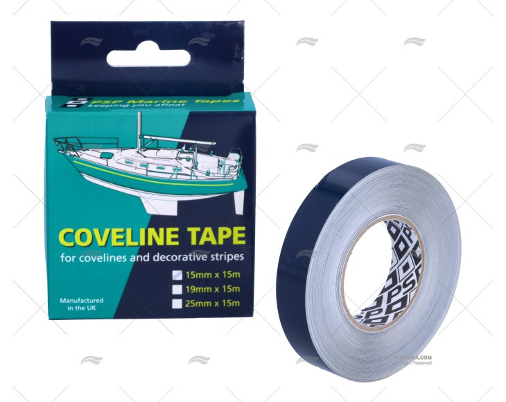 CINTA DECOR. COVELINE AZUL MARINHO 15mm 15m PSP TAPES