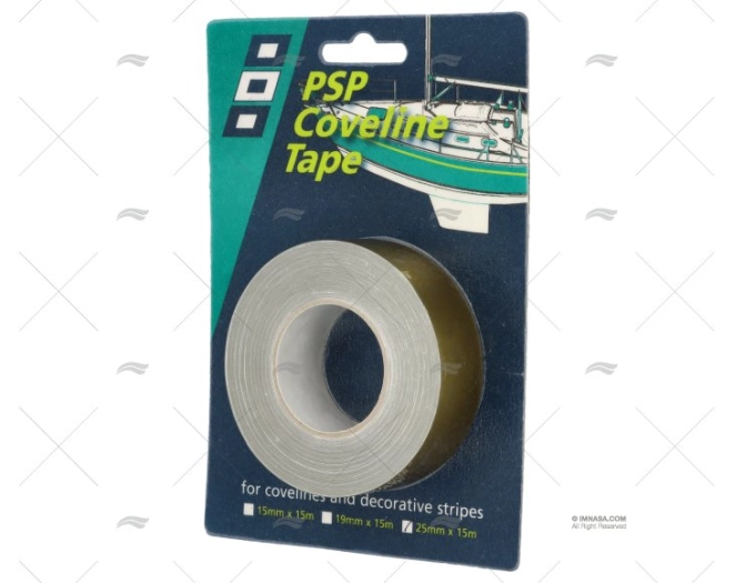 NASTRO DECORATIVO COVELINE ORO       25mm 15m PSP TAPES