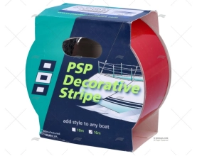 STRIPING TAPE WATER LINE RED 50mmx16 PSP TAPES