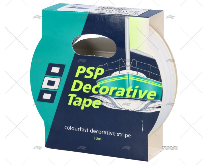 MURATA ADESIVO 19mm BIANCA STRIPE PSP TAPES