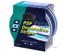 STRIPING TAPE BLUE/WHITE PSP TAPES