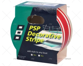 STRIPING TAPE RED/WHITE PSP TAPES