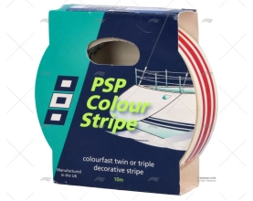 STRIPING TAPE RED/WHITE 19mmx10m PSP TAPES