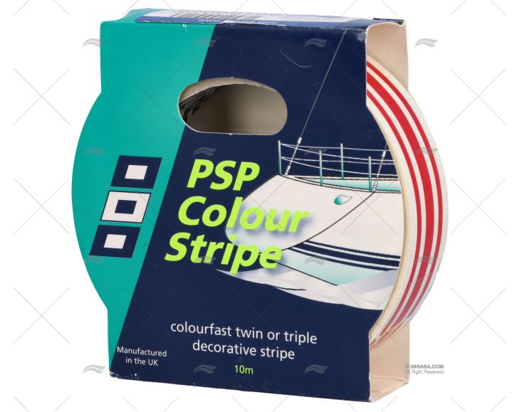 BANDE ADHESIVE 19MM ROUGE PSP TAPES