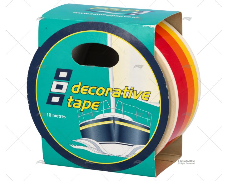 BANDE ADHESIVE 50MM ROUGE ORANGE JAUNE PSP TAPES