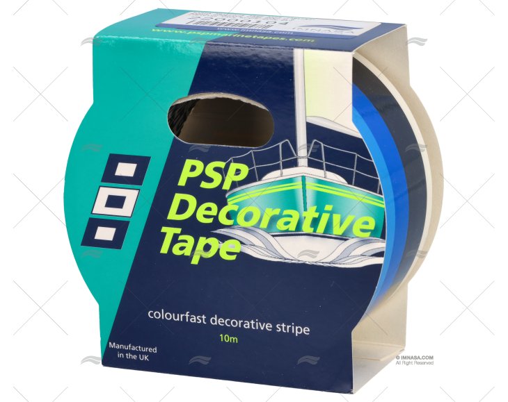 BANDA TRICOLOR 39mm AZUL (3BLUES) PSP TAPES