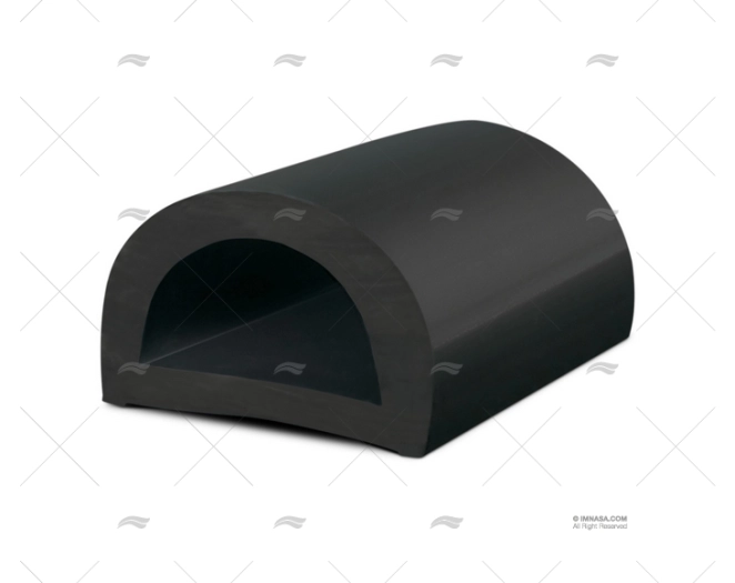 PROTETTORE PONTILE PVC DOCK90 NERO PxM TESSILMARE