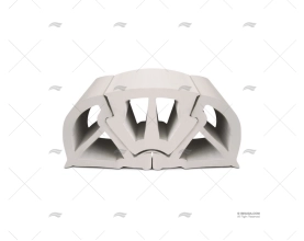 PERFIL PVC DEFENSA H 125 BRANCO 12m TESSILMARE