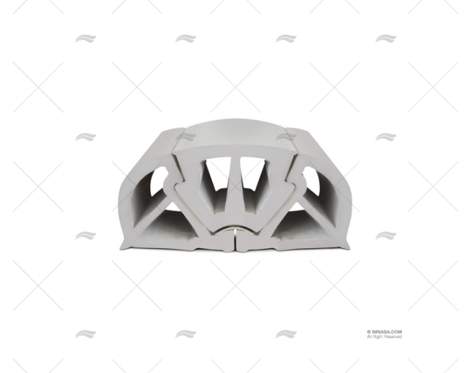 PERFIL PVC DEFENSA H 100 CINZA 12m TESSILMARE