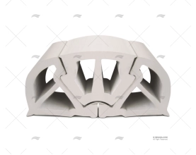 PROFILO PVC PARACOLPI H 160 BIANCO 12m TESSILMARE