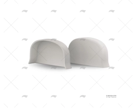 TERMINALE H100 PARACOLPI PVC BIANCO TESSILMARE
