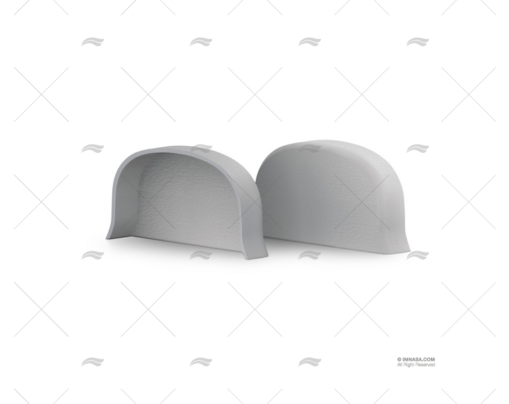 TERMINAL H100 DEFENSA PVC CINZA TESSILMARE