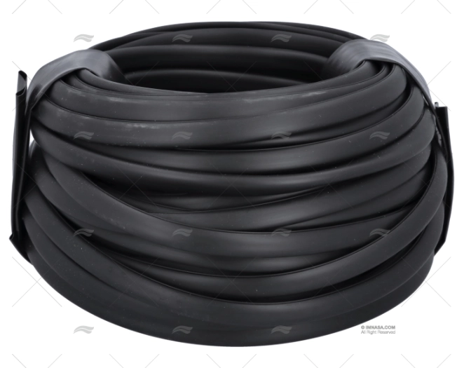 PERFIL PVC 18mm PROTEC. PRETO PxM