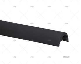 PROFILO PVC RADIALE R 40 NERO 24m TESSILMARE