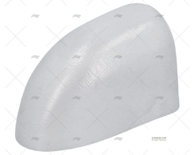 TERMINAL PERFIL 40mm R40 PVC CINZENTO TESSILMARE