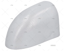 TERMINALE PROFILO 40mm R40 PVC GRIGIO TESSILMARE