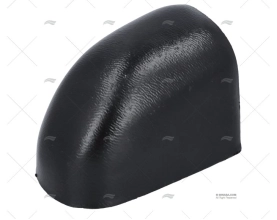 TERMINALE PROFILO 45mm L45 PVC NERO TESSILMARE