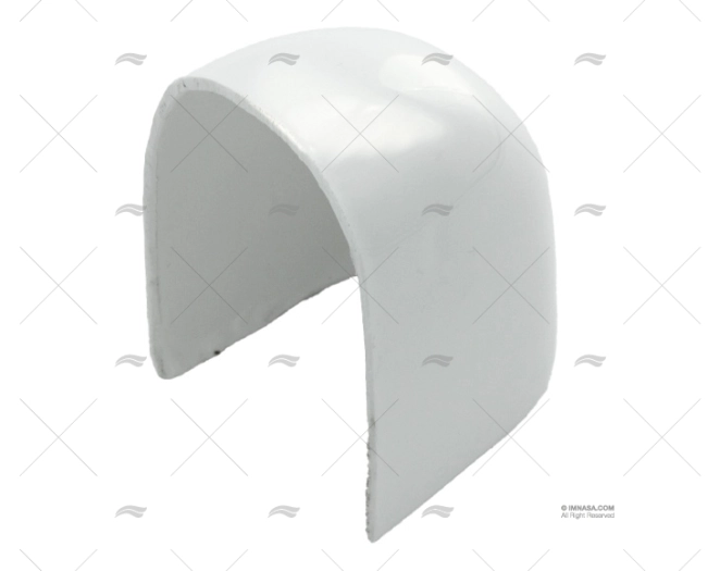 TERMINAL PERFIL 45mm L45 PVC BRANCO TESSILMARE