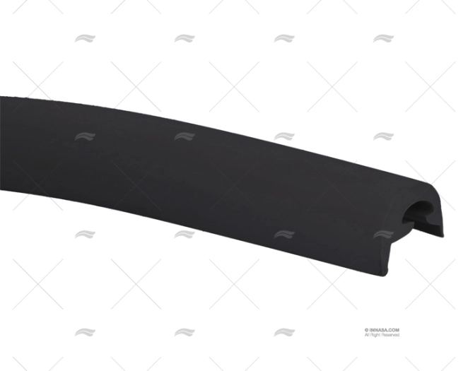 PROFILO PVC RADIALE R 52 NERO 24m TESSILMARE