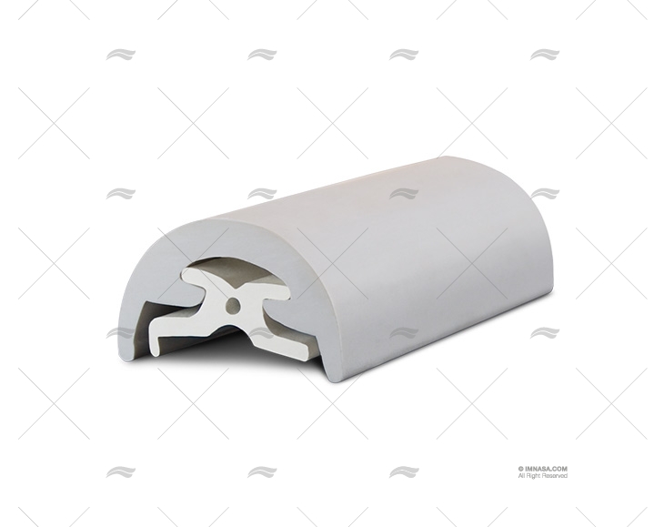 PROFILO PVC GRIGIO + BASE RADIALE R 52 24m TESSILMARE