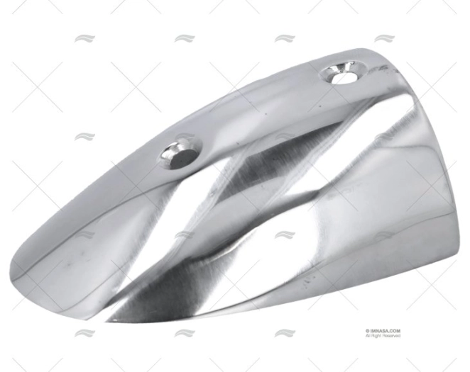 TERMINALE PROFILO 52mm R52 INOX TESSILMARE