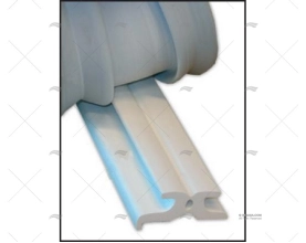 LISTON BLANC PVC 65mm/24m/pv x m