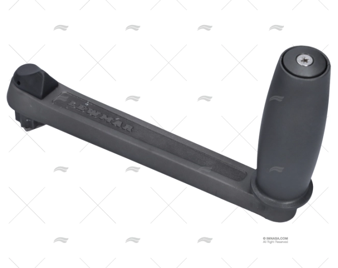 MANIVELA ALU. CON SEGURO LEWMAR