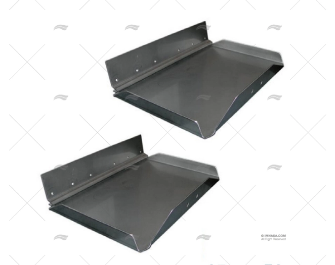 LAMIERA FLAPS 760X400mm  30"x16" RINFORZ.